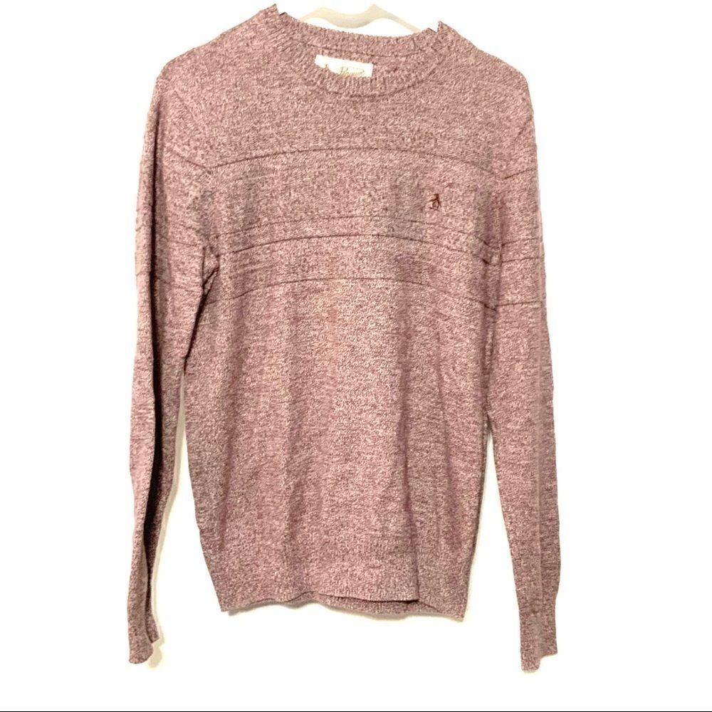 Original Penguin by Munsing wear sweater Vintage small purple 100% cotton